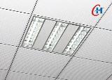 (Cold)27W 600*600*52 2268LM Led Grille lamp HC-T001