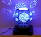 ceramic led light RGB table lamp