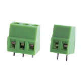 PCB128 terminal block,Green and ROS ,connect.