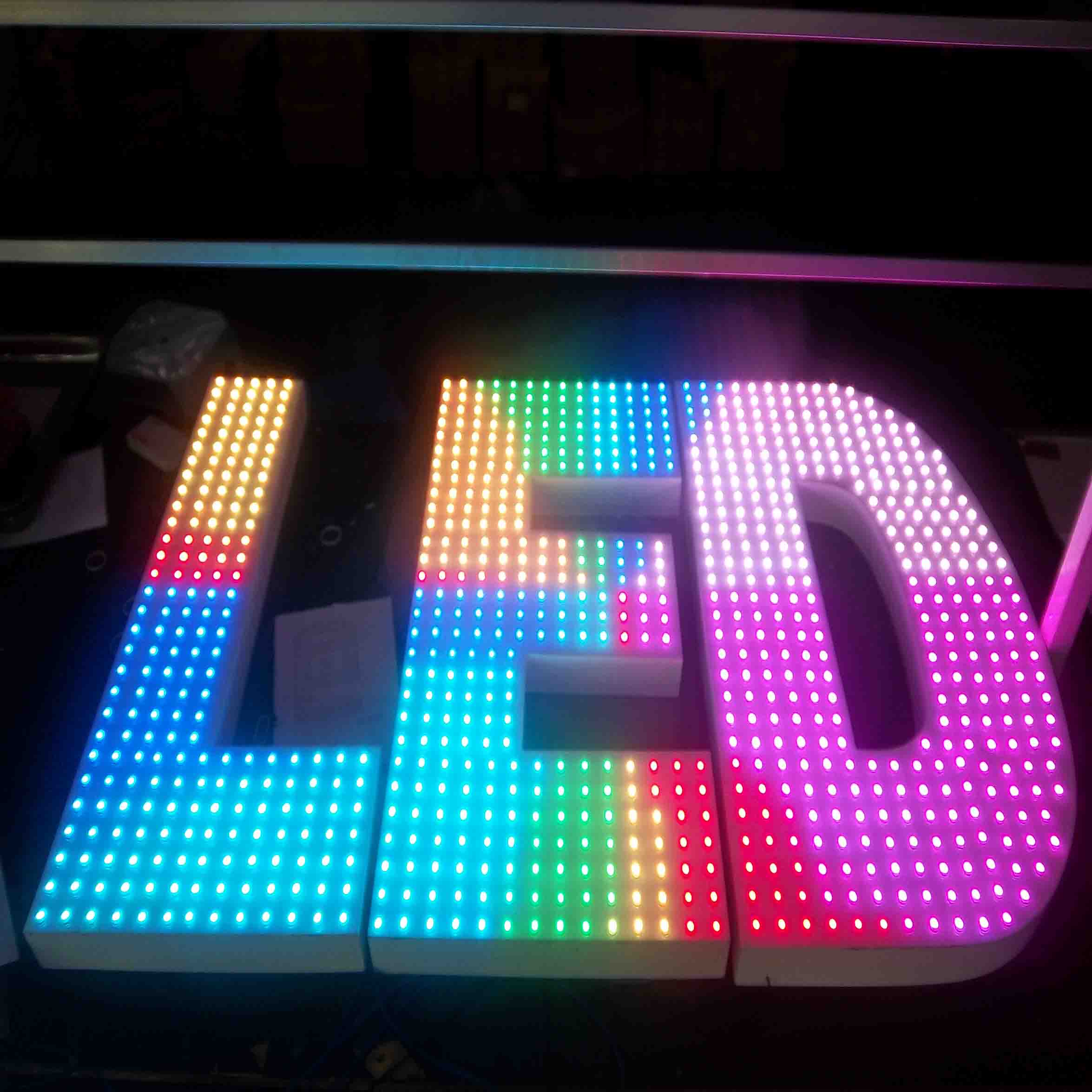 LED light letter