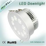 high bright 9*1W Downlight with 12V AC/DC, 100 to 240V AC Input voltages