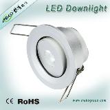 Super brightly LED Downlight 3W, Luminous flux 122/165lm