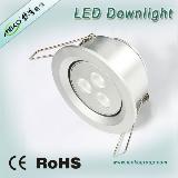 Super bright MINI led downlight 3*1W,  are widely used in office buildings, stores