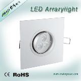 Super brightly down light 3*1W, CE,RoHS Approval