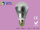 5w led bulb super light led rohs/ce