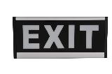 DJ01-2,Exit Sign with Wall/Ceiling Mounted and 6 x LED Light Source