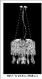 Crystal pendent lamp