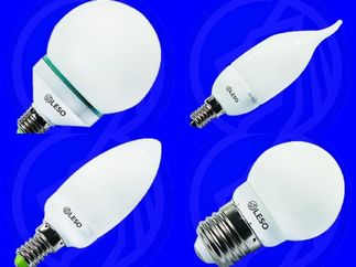 global and candle energy saving bulbs from LESO