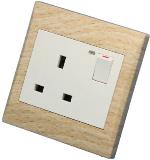  Electric BS switch socket with LED 