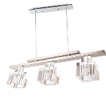 G4 Crystal Aisle Light  TP-10820-3-H45 Stainless Steel / Crystal /di