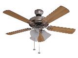 42Inches Ceilling fan light，Downroad Fan 42-705-5PB-3L-1