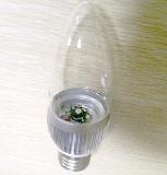 Led candle lamp clear type 3*1W Power