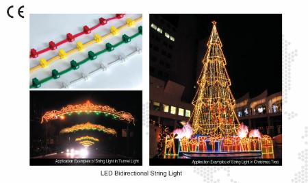 LED Bidirectional String Light