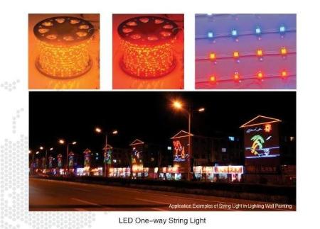 LED One-Way String Light