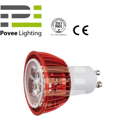LED Spotlight (3*1W, S5003-GU10, Warm White)