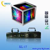 XL-17 four head RGBY laser show