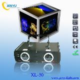 XL-30 double head RGY animation laser show
