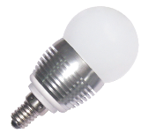 LED bulb light 3*1w/1*3w