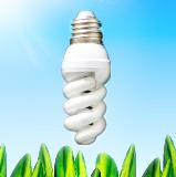 T3 small full spiral compact fluorescent lamp