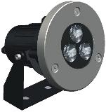 HEMLIGHTING LED Outdoor/underwater light,3*3W,CREE, OSRAM,Meanwell, import component