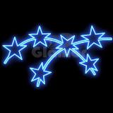 LED Motifs, made of LED rope light and steel frame, GS,CE approved