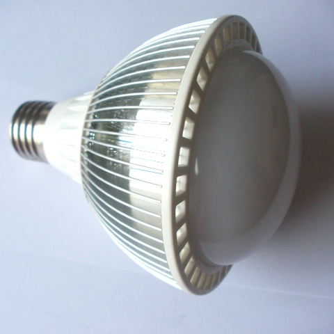 LED PAR Spotlight bulb with 7W power, 85 to 265VAC Voltage, 38degree beam angle