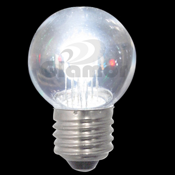 LED Digital bulbs PC cover milky and transperant available