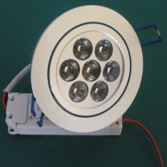 High quality LED downlights 7W, White/Warm white Ceiling lights with CE&RoHS
