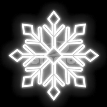 LED Motifs snowflake design different specifictions and design for selection