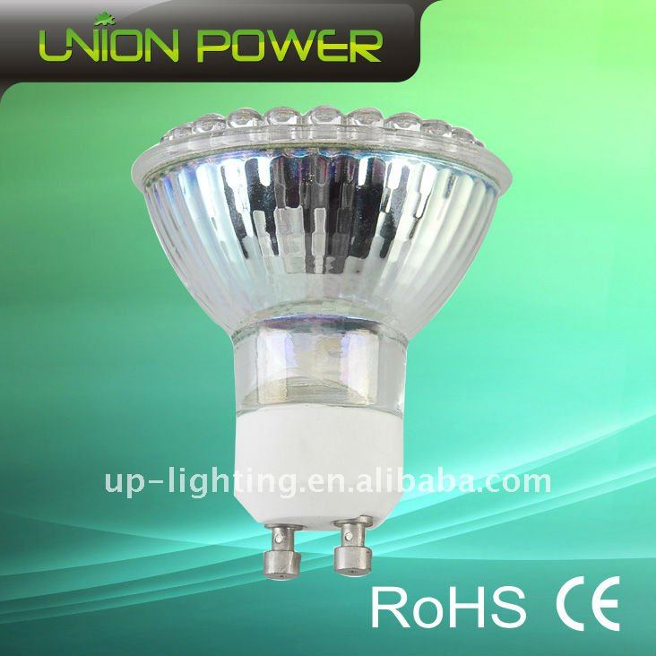 60LED GU10 High Power Aluminum Ceramic Glass PC LED Lamp/LED Light/LED CUP
