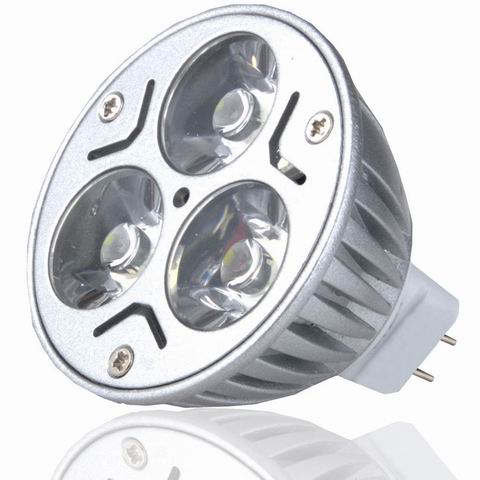 GU10 3x1W LED Spot lamp