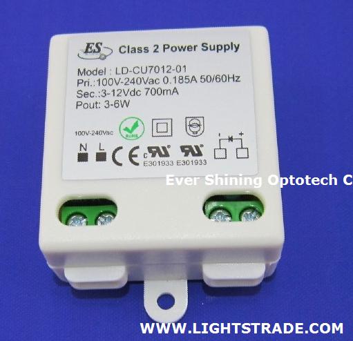 6W 700mA Constant Current LED driver for UL CUL TUV CE products approval