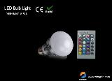 LED Bulb Light   YGBH-Bulb-3*1W-RGB