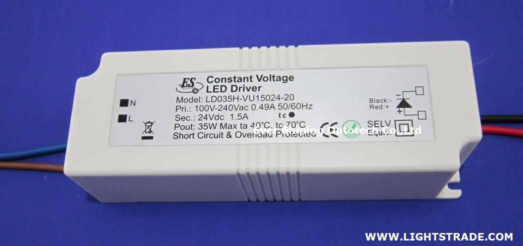 DC 24V 35W Constant Voltage with UL CUL CB Product approval