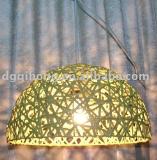 rattan pendant lamp