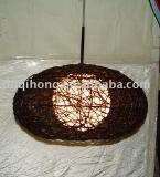 rattan pendant lamp