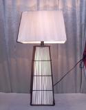 bamboo+fabric table lamp