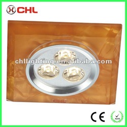 Zhongshan OEM 3x1W Crystal Led ceiling light