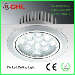 12W led bathroom ceiling light