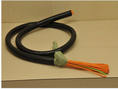 PVC insulated cable with rated voltage 450/750V