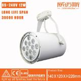 excellent light rate 12w LED led tracking light with ce&rohs certification (ITEM NO.:RM-GD0014)