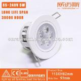 5W LED SPOT LIGHT SAA APPROVED LED CEILING LIGHT (ITEM NO.:RM-THP0002)