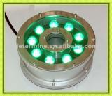 9*1w underwater led lights for fountains stainless steel