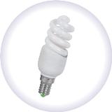 Energy saving lamps T2FS-S 7W W9