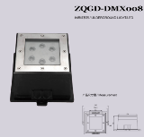 UNDERGROUND LIGHT/LED,ZQGD-DMX008