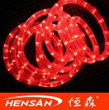 CE, RoHS approved round 2 wires LED rope light