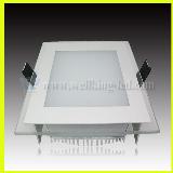 2012 New design glass cover square downlight