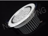 12W LED Ceiling Light, High Power, Aluminum, 2800-8000K