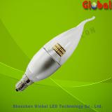110v/220V 6w LED Flicker Flame Candle Light Bulbs
