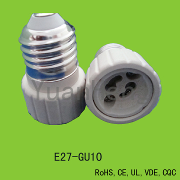 Lamp Socket Adapter Е27 to GU10 with CE Approvals
